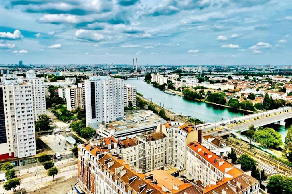 舒瓦西勒鲁瓦Ciel De Paris : Vue Tour Eiffel公寓 外观 照片