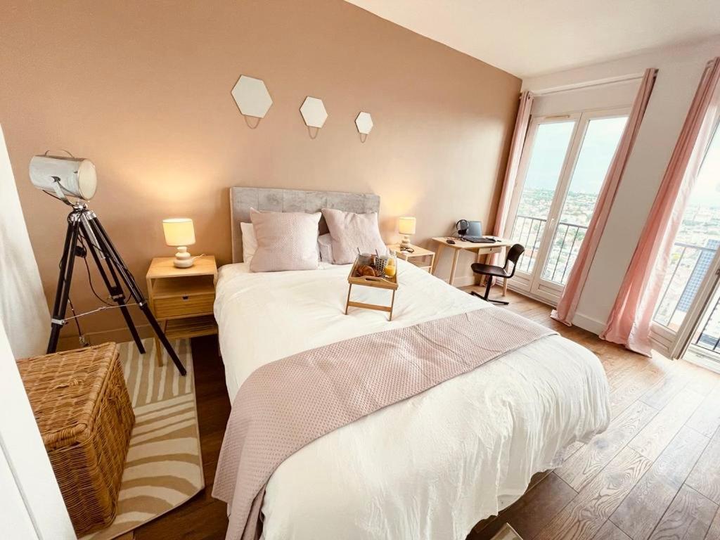 舒瓦西勒鲁瓦Ciel De Paris : Vue Tour Eiffel公寓 外观 照片